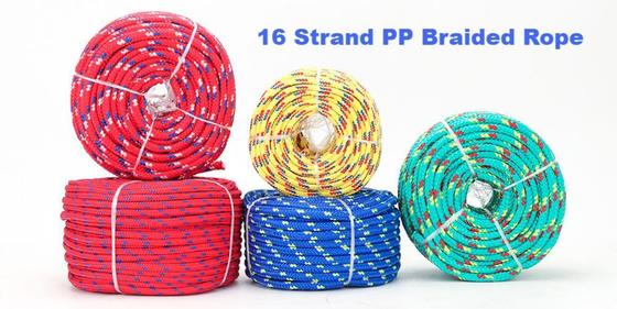 High Quality Durable Mooring Cords Plastic Thread Braided Package Rope Polypropylene PP Rope
