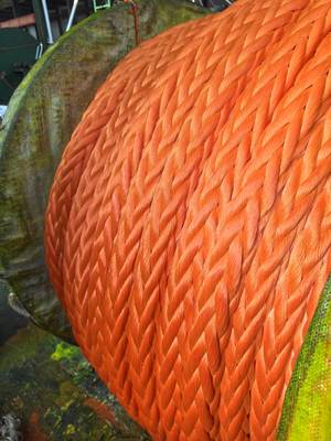 Durações de corte personalizadas Resistência química superior Hawser UHMWPE de grau naval com alta resistência à quebra