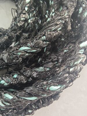 Cabos para cultivo de marisco em polipropileno de 3 cabos, 16mmx220m, cor preta, com resistência UV, fabricados em Florescência