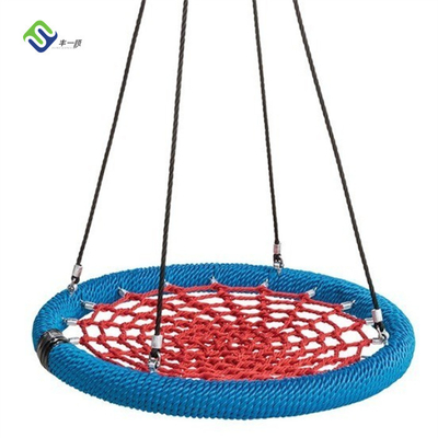 Grupo redondo do balanço da Web de aranha das crianças para o campo de jogos exterior