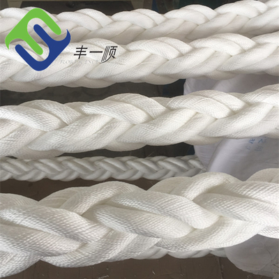 Amarrando a linha de amarração de nylon corda trançada do iate da costa da espia 8 de 48mmx220m