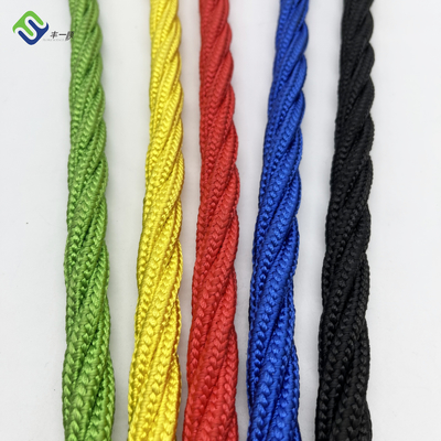4 UV de grande resistência da corda de fio 16mm da combinação dos PP da costa anti com aço