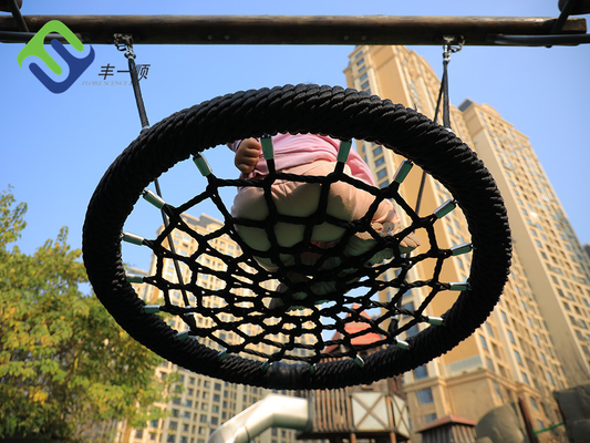 As crianças líquidas pescadas de suspensão do balanço 100cm 120cm do campo de jogos de Seat aventuram-se o parque