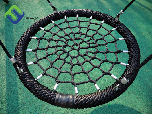 As crianças líquidas pescadas de suspensão do balanço 100cm 120cm do campo de jogos de Seat aventuram-se o parque