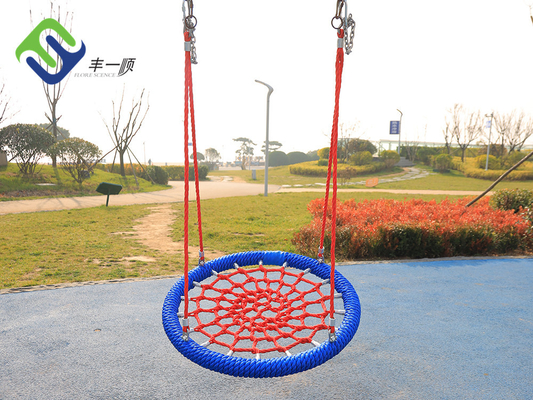 a Web de aranha exterior do ninho de 100cm balança circularmente o balanço personalizado para o campo de jogos