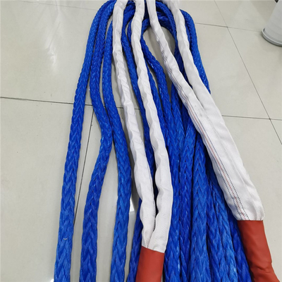 Corda a pouca distância do mar Marine Mooring Rope resistente UV da costa UHMWPE do barco 12