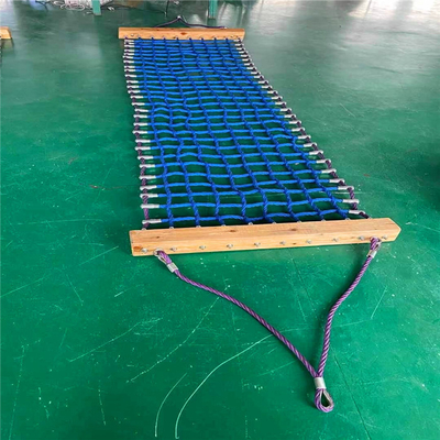 Resistência de desgaste colorida do balanço da árvore da rede da rede para o equipamento do campo de jogos