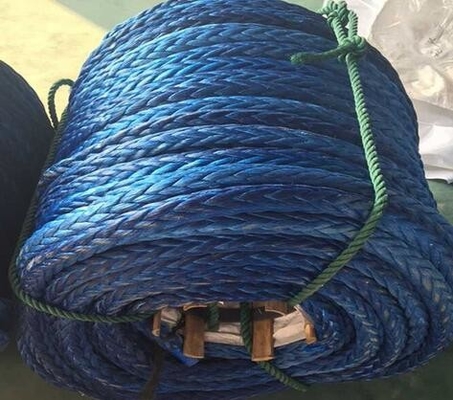 Plasma super Dyneema UHMWPE de Amsteel da corda da costa do elevado desempenho 12 dos espectros