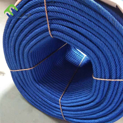 16mm colorido corda da combinação do Multifilament de 6 PP da torção da costa para o montanhista