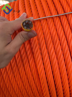 6 filamentos de polipropileno PP de combinação de corda 16 mm para escalada de redes