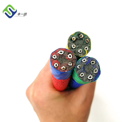 Anti corda de fio de escalada exterior UV da combinação de 16mm para o campo de jogos