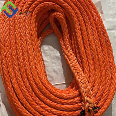 Resistente UV de flutuação da corda 40mmx300m UHMWPE dos espectros da costa do fuzileiro naval 12