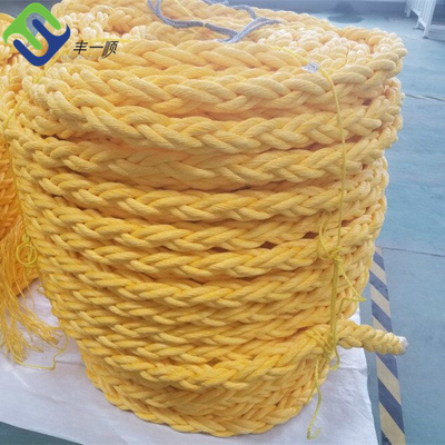Alta Tensibilidade 8 Filamentos Trenzados Fios de Amarração de Polipropileno Flutuante Fios de Marinha de PP 28mm-96mm Com Multicolor