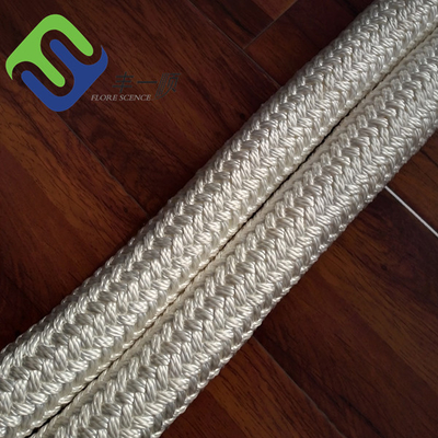 Corda de amarração de nylon trançada Marine Rope de nylon do dobro resistente 3/8 de polegada - 2 polegadas
