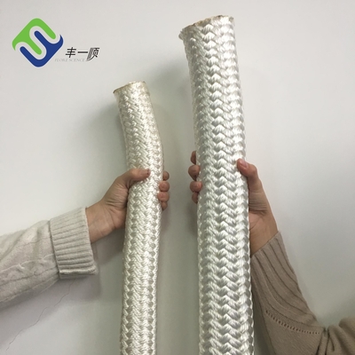 Carga pesada duplo trançado 48mm 2 polegadas Nylon corda de atracamento Polyamide corda marinha