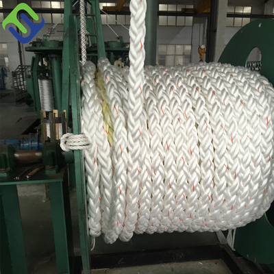 O nylon do cordame trançou a corda de 8 costas para Marine Mooring Application