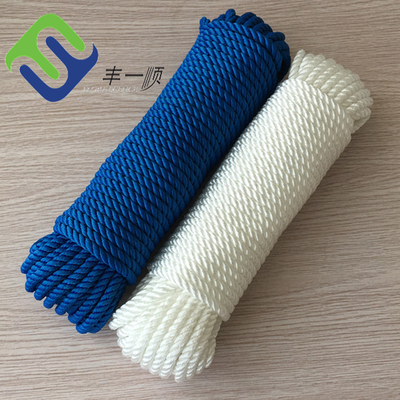 Alta Tensibilidade 3 Filamentos Torcido 4mm-60mm Nylon Navio Mooring Corda Poliamida Barco de vela