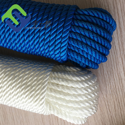Alta Tensibilidade 3 Filamentos Torcido 4mm-60mm Nylon Navio Mooring Corda Poliamida Barco de vela