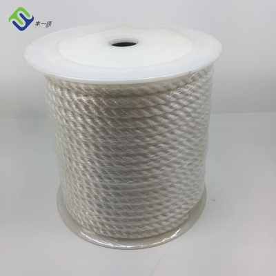Linha de nylon de múltiplos propósitos corda da âncora de 3 costas da doca do preto da poliamida