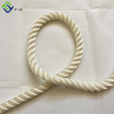 20mm/24mm 220m 3 fios de nylon corda torcida com cor branca