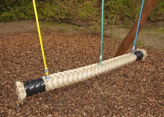 Ponte de balanço de corda infantil 150 mm * 2,5 m para equipamentos de playground