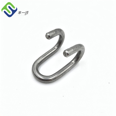 Conector dobro de aço inoxidável do gancho dos encaixes 16mm da corda do campo de jogos