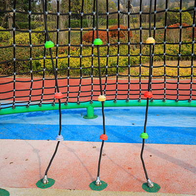 Escalada líquida de escalada personalizada da rede da corda da criança do campo de jogos