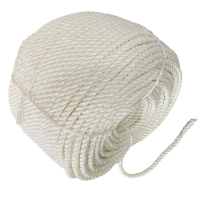 Corda de reboque de náilon 3 fios torcido rígido 24 mm x 220 m