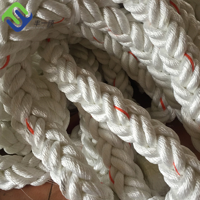 Certificado de nylon de 8 ABS da poliamida 100% Marine Mooring Hawser Rope With da costa